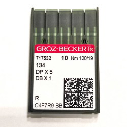 Голки для промислових швейних машин Groz-Beckert DPx5, R, №120/19 (7059)