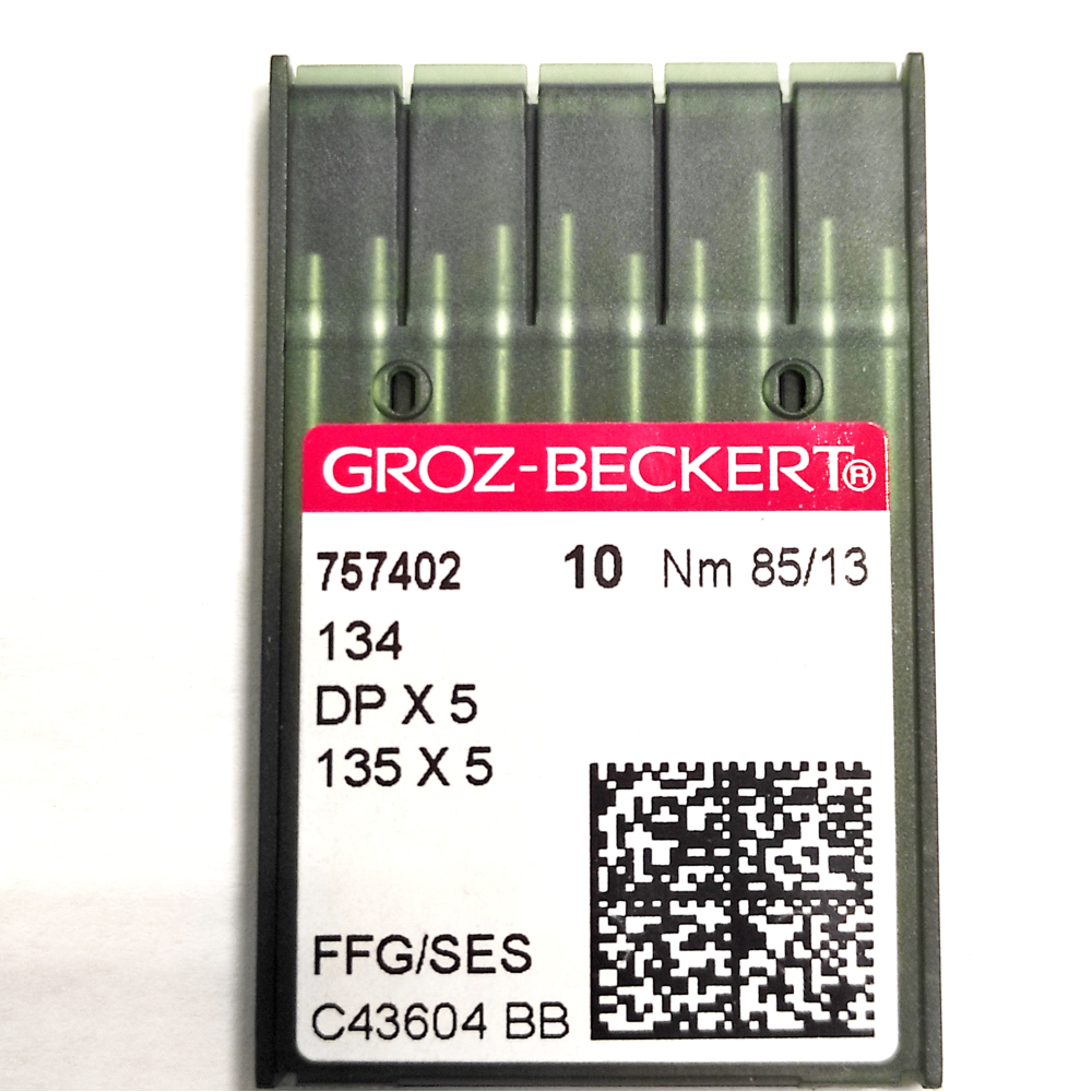 Голки для промислових швейних машин Groz-Beckert  DPx5, FFG/SES, №85/13