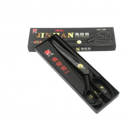 Ножиці закрійні кравецькі 305 мм (12“) CH-300 марганцева сталь чорні, прогумовані ручки (5916)
