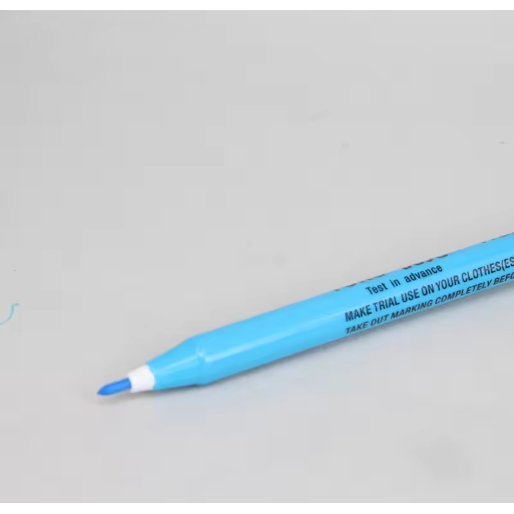 Маркер кравецький для розмітки Yoke Water Erasable Pen, змивається водою, блакитний (6852)