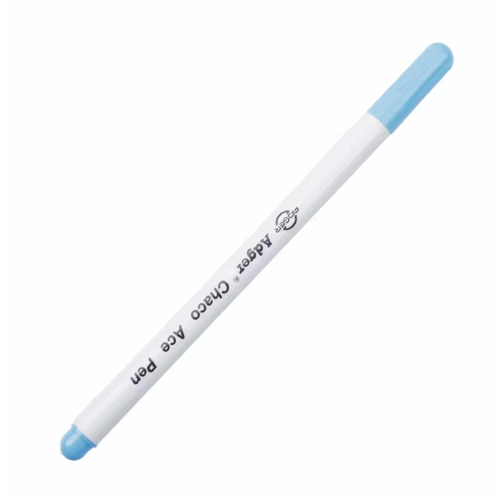 Маркер для розмітки тканини Water Erasable Pen блакитний змивається водою (5795)