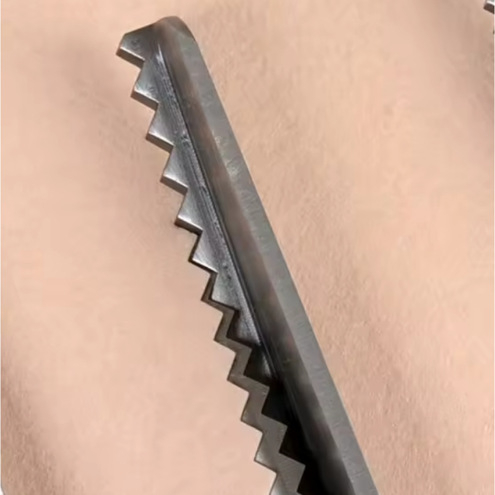 Ножницы портновские фигурные для шитья и рукоделия “Зигзаг“ 23см (9“) TIGERTEX (5826)