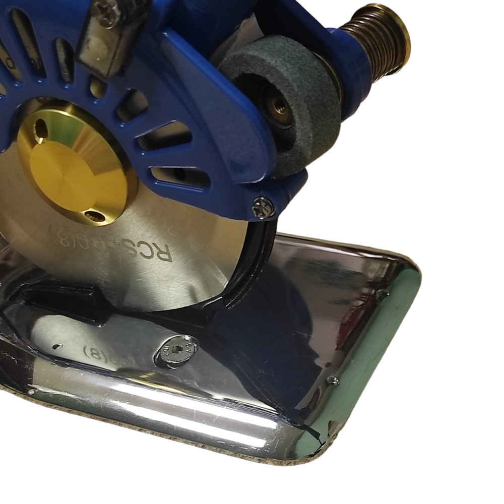 Дисковий електричний розкрійний ніж RCS-100 з діаметром леза 100мм, 220 V, 200 W (6581)