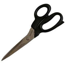 Ножиці швейні кравецькі TAKSUN 220мм (9“) пластикова ручка (5833)