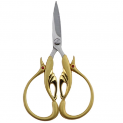 Ножиці для шиття та рукоділля “Elegant Diamond“ колір золото 10,5 см (6275)