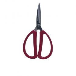Ножницы бытовые универсальные для шитья и рукоделия с пластиковыми ручками DE XIAN 150 мм (6“) К12 (6657)