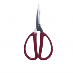 Ножиці побутові універсальні для шиття та рукоділля з пластиковими ручками DE XIAN 175 мм (7“) К13 (6674)