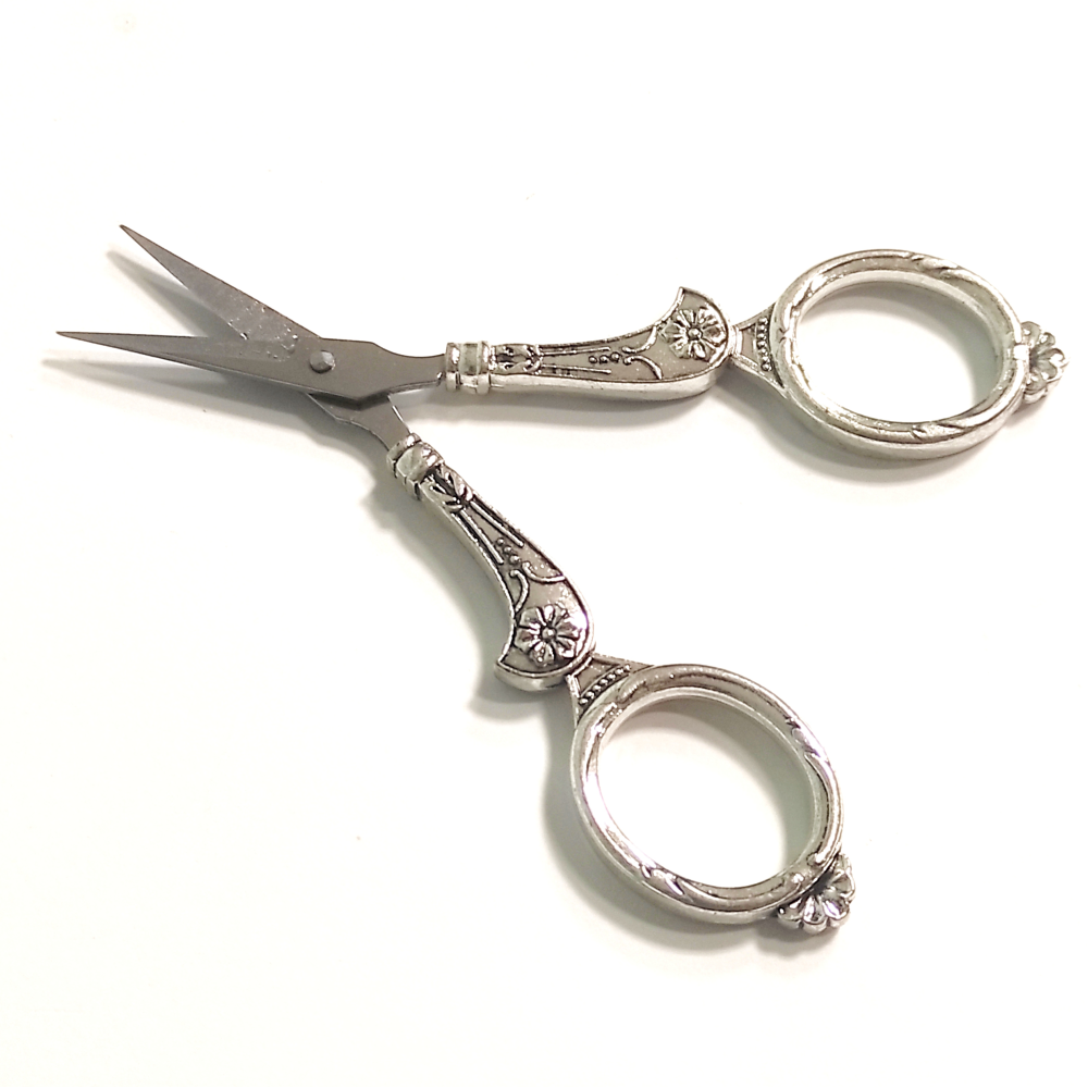 Ножиці для шиття та рукоділля “Вінтаж - 11“ колір срібло (6261)