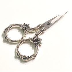 Ножницы для шитья и рукоделия “Винтаж - 9“ цвет серебро (6173)