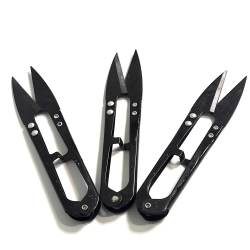 Ножиці для обрізання ниток металеві, довжина 125 mm, сталь SK5 (6050)